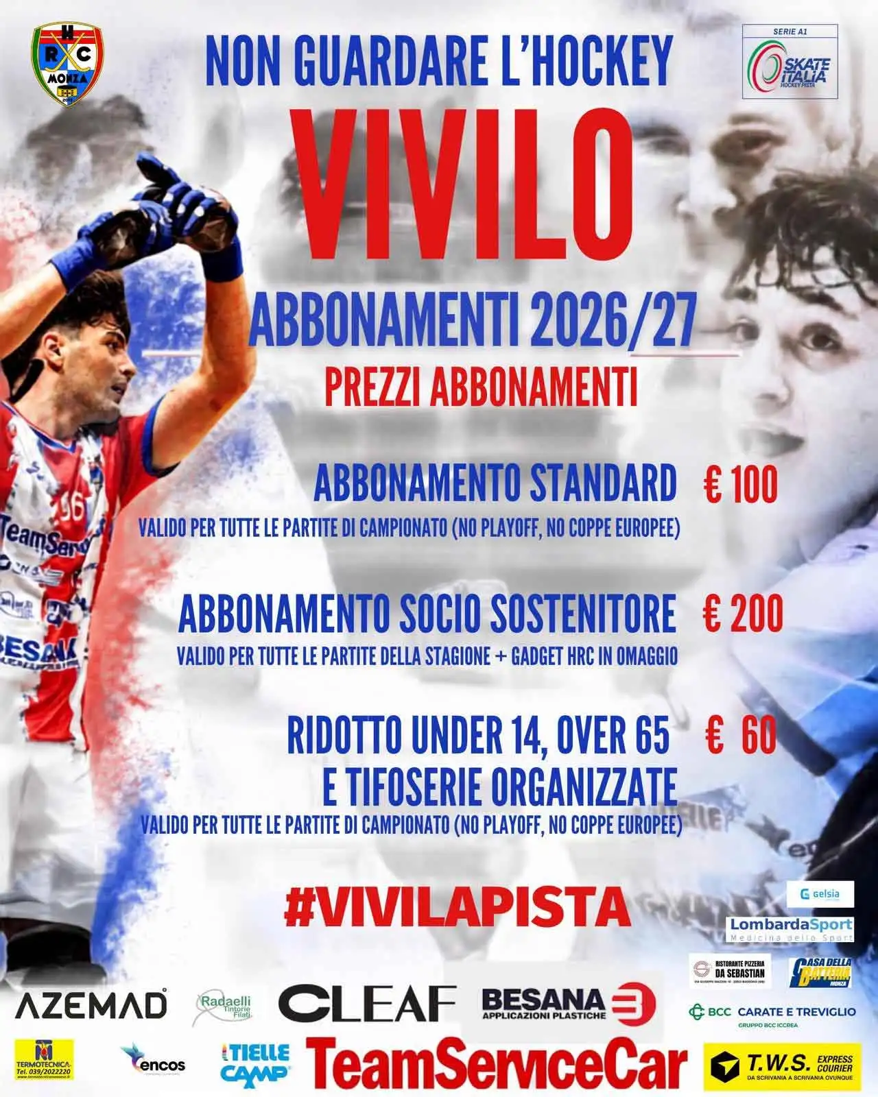 Al momento stai visualizzando Campagna abbonamenti HRC Monza 2026 2027