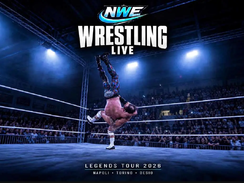Al momento stai visualizzando NWE, il grande wrestling internazionale torna in Italia: tre show a Napoli, Torino e Desio